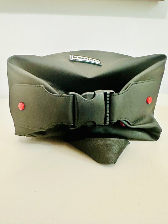 HUNTER WATERPROOF BLACK TOP CLIP BACKPACK UNISEX TRAVEL OFFICE SCHOOL main image 10